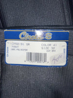 New Vintage Black Circle S Polyester Pants #CP5091 SS-33