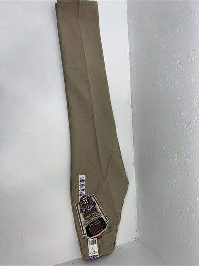 New Men’s Tan Cowboy Cut Classic Fit Wrangler Jeans. 13/14x34 G-4