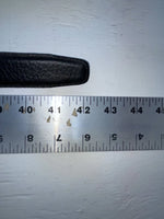 New Black Genuine Leather Chambers 34” Belt #M450 JJ-75