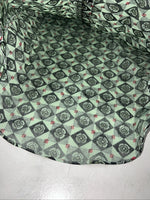 New Men’s Green Denver Westerns Long Sleeve Pearl Snap Shirt. 15x32 M P-73