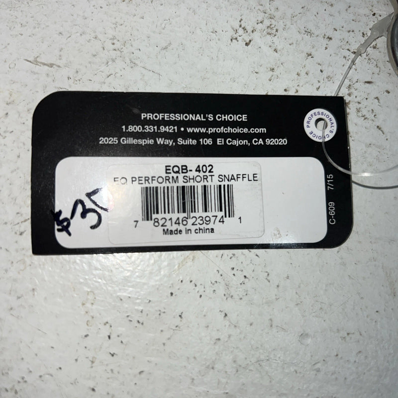 New Professionals Choice Performance Short Snaffle #EQB-402 BB-525