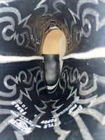 New Women’s White Kenny Roger’s Cowboy Boots. 50507 9.5 9 1/2 D. 5-37 