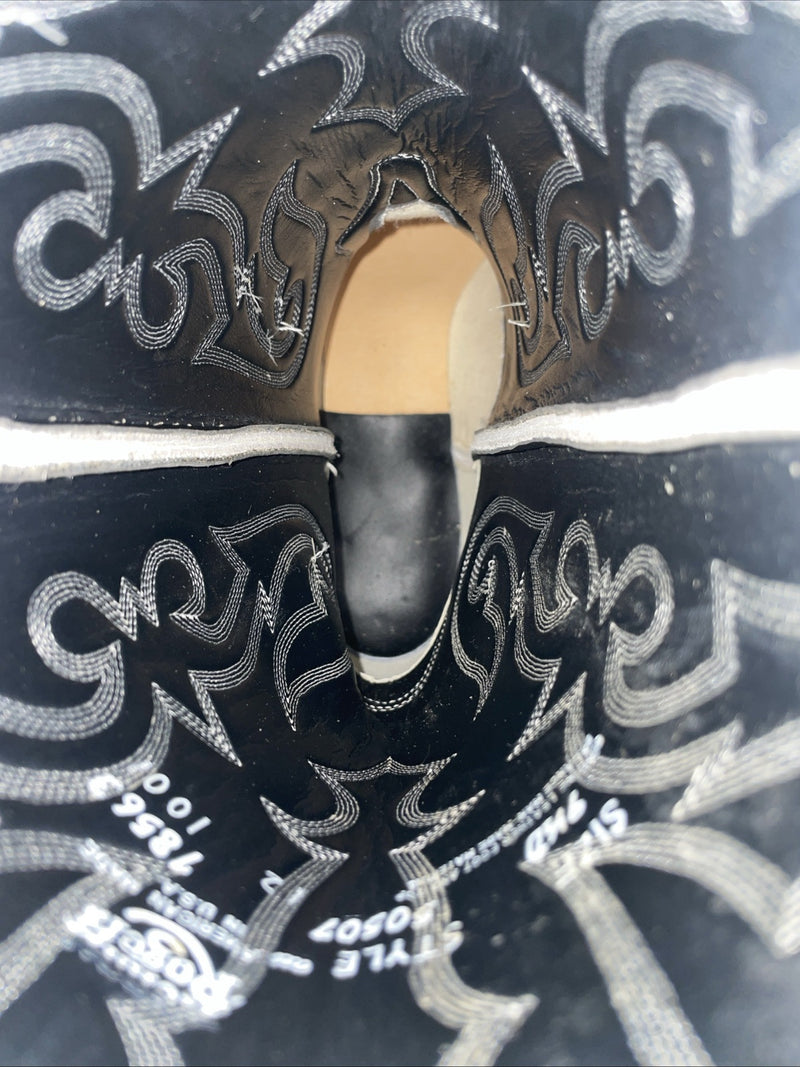 New Women’s White Kenny Roger’s Cowboy Boots. 50507 9.5 9 1/2 D. 5-37 