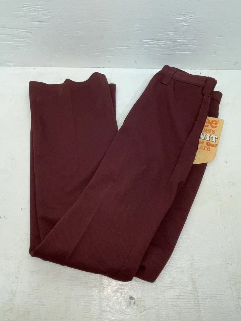New Vintage Red Lee Polyester Pants #2004061 XX-42