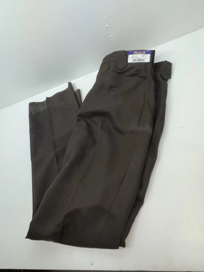 New Vintage Brown Circle S Polyester Pants #CP4793 3B-11