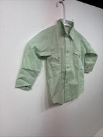 New Kids Karman Green Long Sleeve Pearl Snap Size 2 DD-146