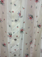 New Women’s Champion Western Yellow Floral Long Sleeve Pearl Snap 14 II-13