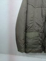 New Women’s Green Pioneer Wear Long Puffer Jacket Medium #515 QQ-21