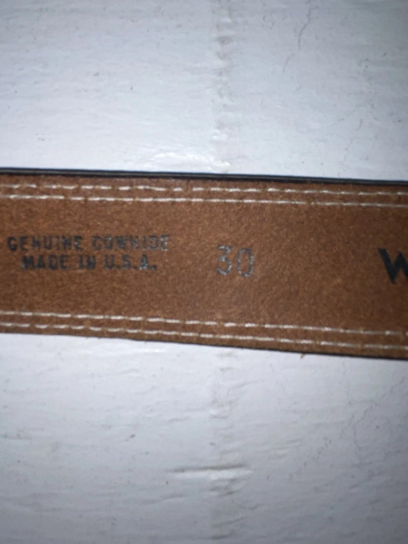 New Purple Genuine Leather Wrangler 30” Belt #628000 JJ-113