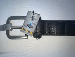 New Black Genuine Leather HD Xtreme 44” Belt #N2711001 NN-134