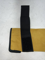 New Tough 1 Yellow Soft Cowhide Rodeo Bronc Glove Large #58-5900 FF-1