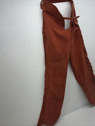 NOS Pink Show Chaps Adjustable Waist 36” N-27
