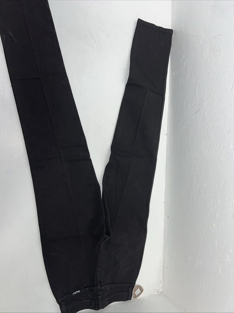 New Women’s Silver Lake Wrangler Classic Fit Black Jeans. 3/4x36 I-21