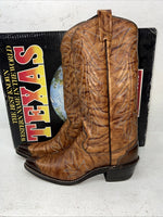 New Women’s Brown Texas Brand Cowboy Boots. M 81 6.5 6 1/2 B. 19-130