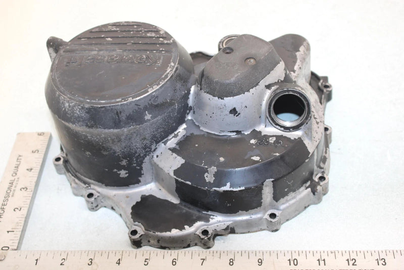 92 Kawasaki Bayou 300 4x4 Oem Clutch Side Cover 14032-1259 14032-1434 AK12