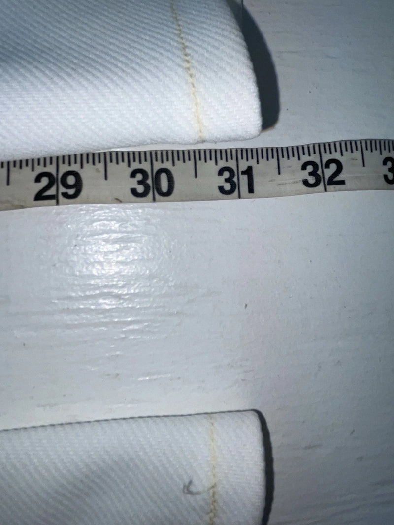 New Vintage White Lee Polyester Pants #2610810 VV-32