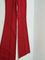 New Vintage Red Polyester Pants ZZ-65