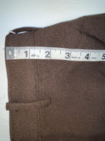 New Vintage Brown Dickson Jenkins Polyester Pants #5510 ZZ-50