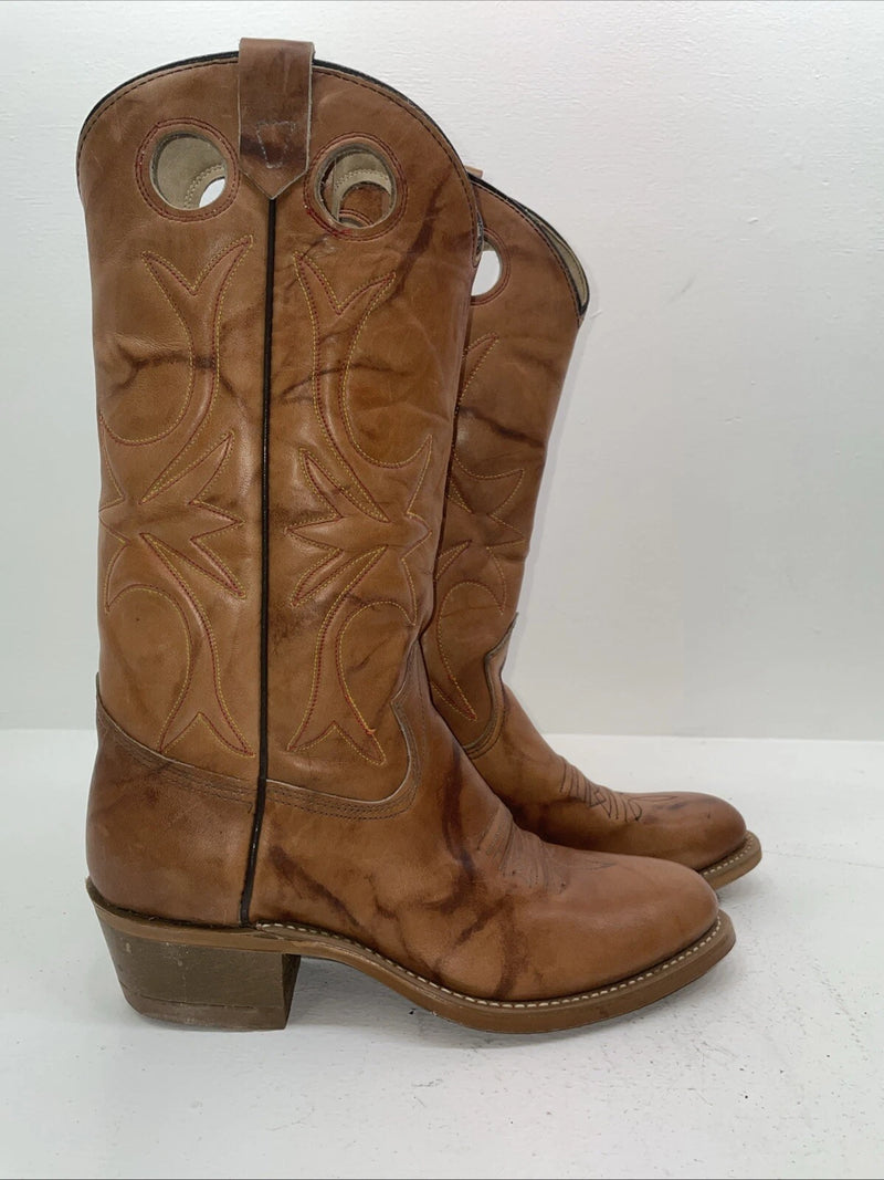 New Women’s Brown Texas Brand Cowboy Boots. 5979 8 D. 16-44