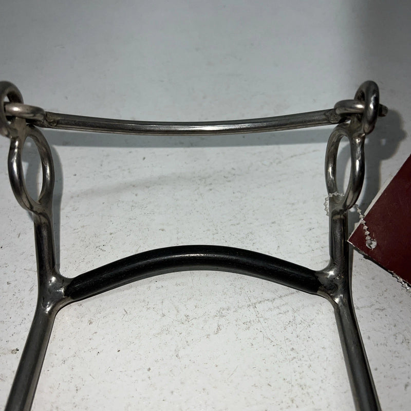 New Bighorn Pony Bumper 4 1/2” Bit Sweet Iron Mullen Mouth #66469-0450 X-502