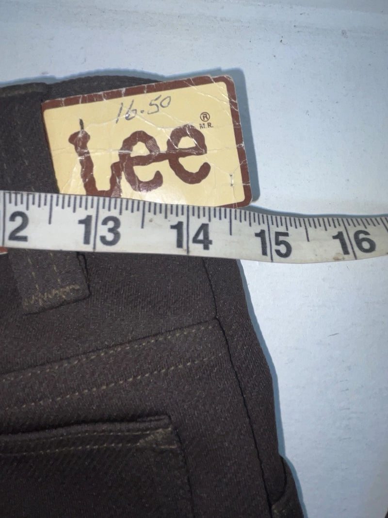 New Vintage Brown Lee Polyester Pants #2004021 OO-60