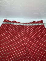 New Vintage Red Polka Dot Polyester Pants SS-67