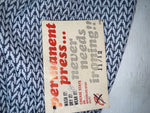 New Vintage Blue Knitted Rockmount Polyester Pants #3840 XX-25
