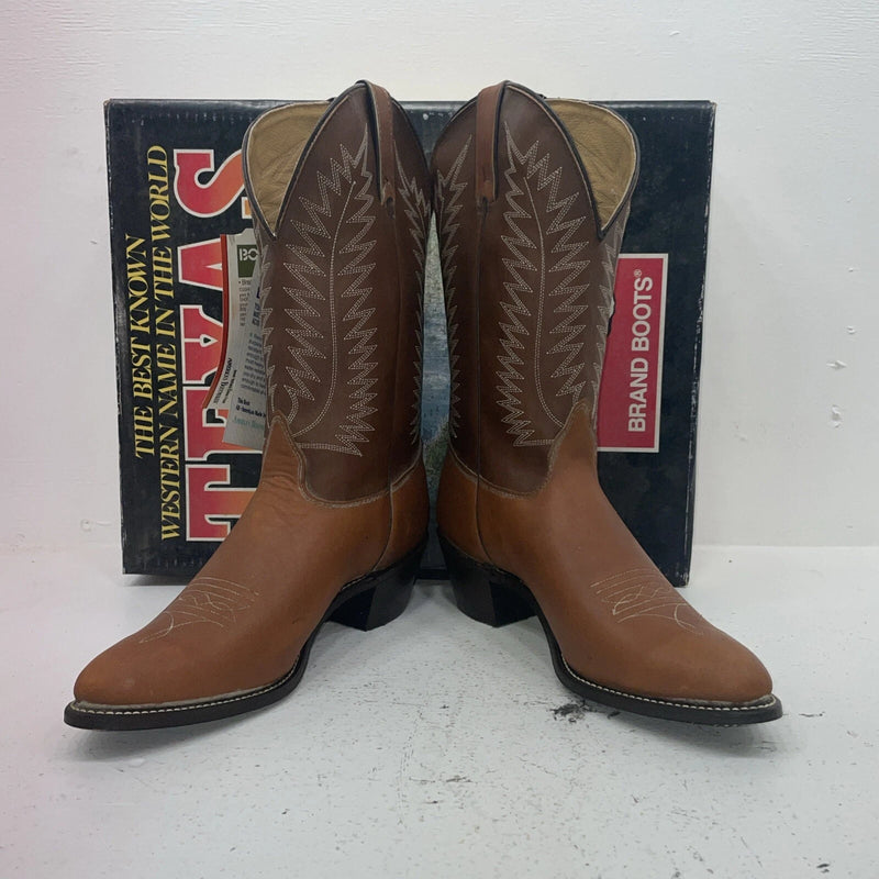 New Women’s Brown Texas Brand Cowboy Boots. 4501 10 M. 17-130