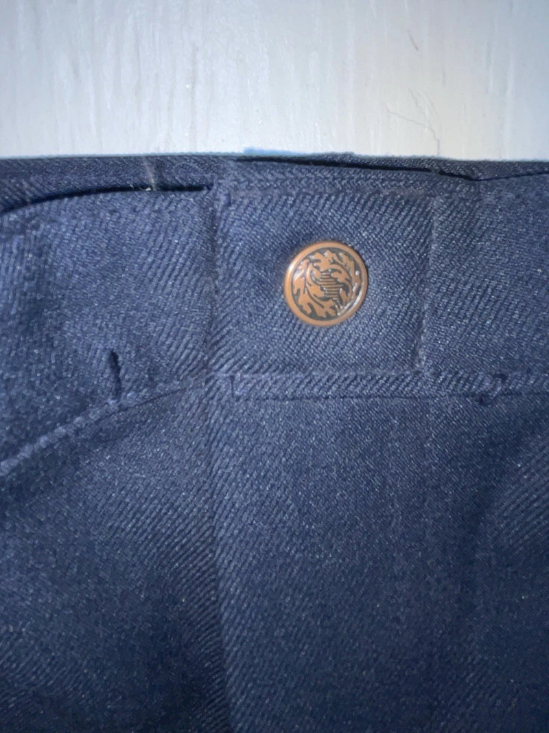 New Vintage Blue Dickson Jenkins Polyester Pants #5907 ZZ-77