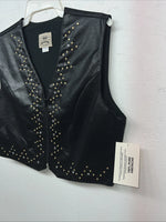New Women’s Black 1849 Authentic Ranchwear Western Show Vest XL WW-64