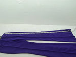 New Vintage Purple Panhandle Slim Polyester Pants #1075 VV-98