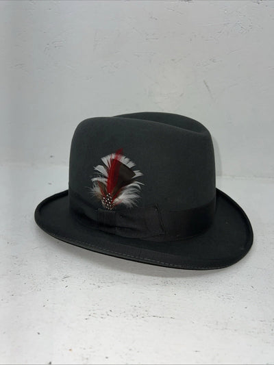 New Women’s Charcoal English Riding Hat. 7 1/8. 12-106