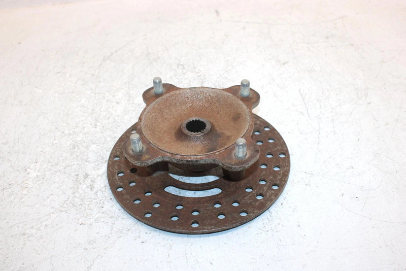 1999 Kawasaki Prarie 400 Oem Front Wheel Hub And Rotor 49030-1119 AK28