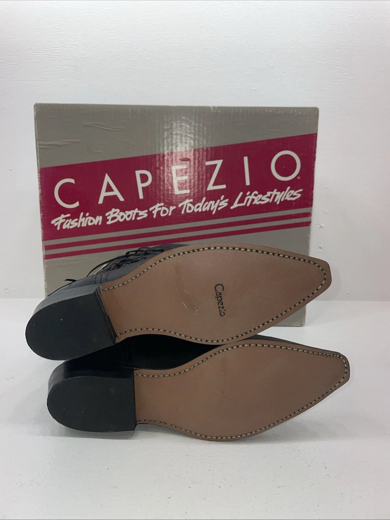 New Women’s Black Capezio Cowboy Boots. L 870 8 M. 16-25