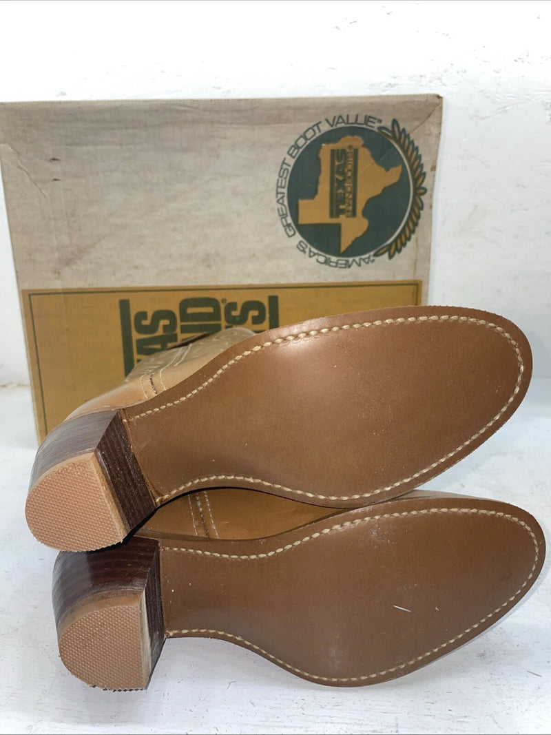 New Women’s Brown Texas Brand Cowboy Boots. 4911 7 M. 18-96
