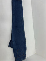 New Women’s Diamond Cut Regular Fit Dark Wash Denim Jeans. 14x34 M-9