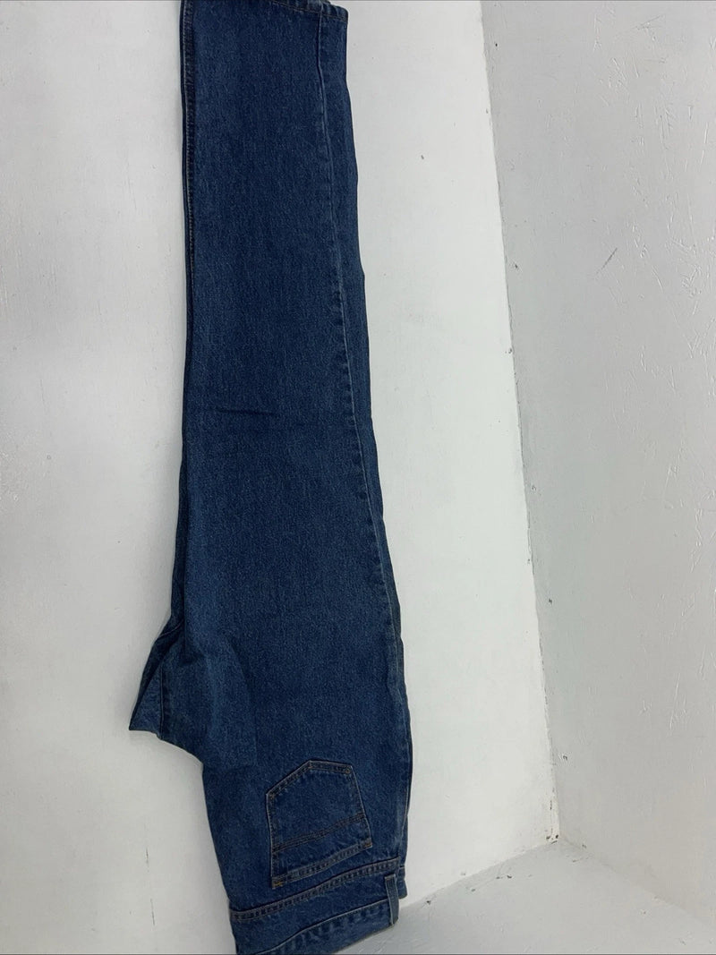 New Women’s Diamond Cut Regular Fit Dark Wash Denim Jeans. 14x34 M-9