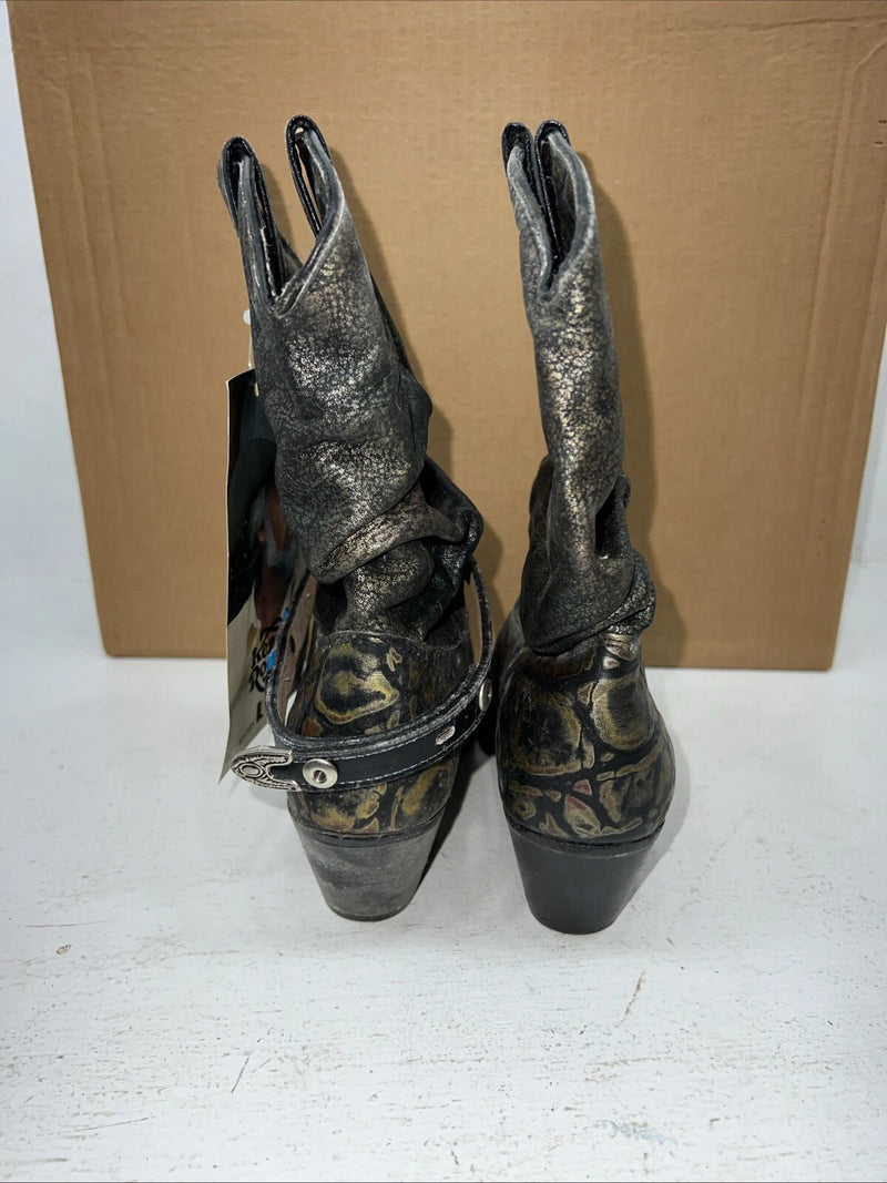 New Women’s Multicolor Kenny Rodger’s Cowboy Boots. S 40520 6.5 6 1/2 M. 19-112