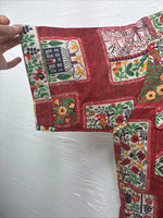 New Men’s Panhandle Slim Red Designed Short Sleeve Pearl Snap 15 Medium T-85