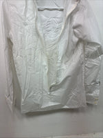 New Woemns Fenton White Designed Long Sleeve Half Zip Size 14 YY-32
