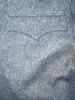 New Vintage Gray Circle S Polyester Pants #CP4776 SS-23