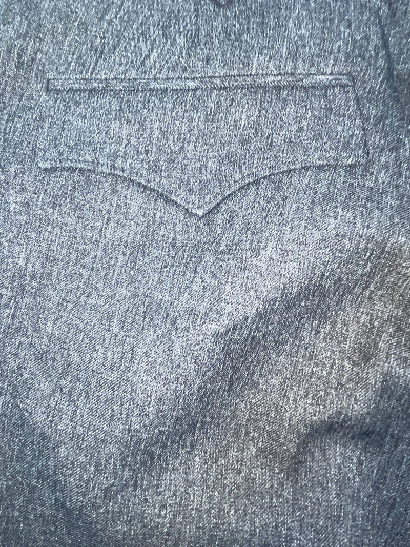 New Vintage Gray Circle S Polyester Pants #CP4776 SS-23