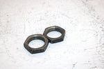 1987 Honda Atc 90a Oem Rear Axle Jam Nut Pair 90307-968-000 AH57