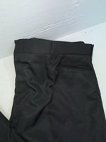 New Vintage Black Circle S Polyester Pants #CP4793 OO-35