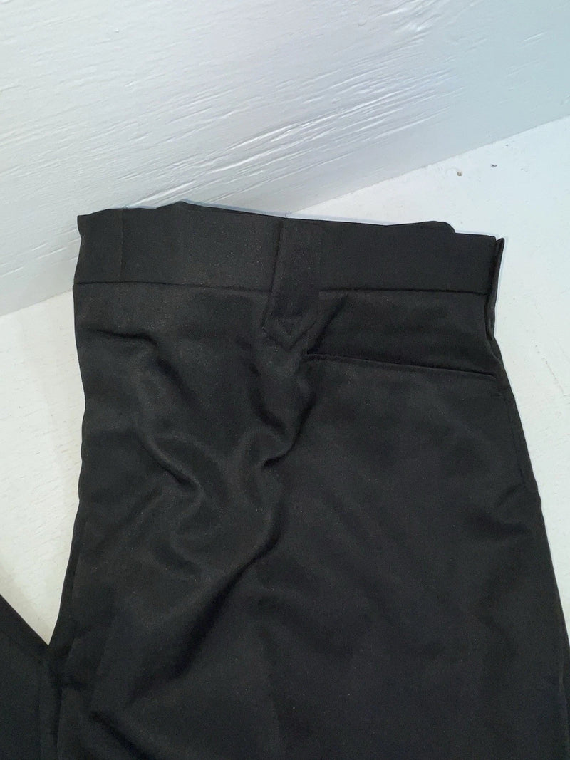 New Vintage Black Circle S Polyester Pants #CP4793 OO-35