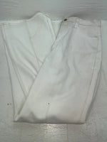 New Vintage White Lee Polyester Pants #301084 VV-46