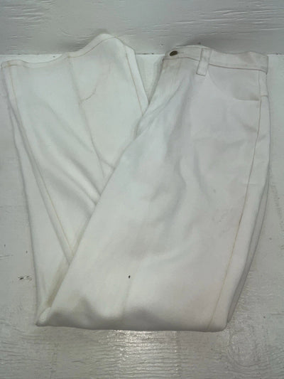New Vintage White Lee Polyester Pants #301084 VV-46
