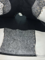 New Women’s Black White 1849 Authentic Ranchwear XXXL Show Vest WW-42