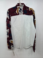 New Women’s Cowboy Threads Multicolor Design Long Sleeve Button Up Large LL-94