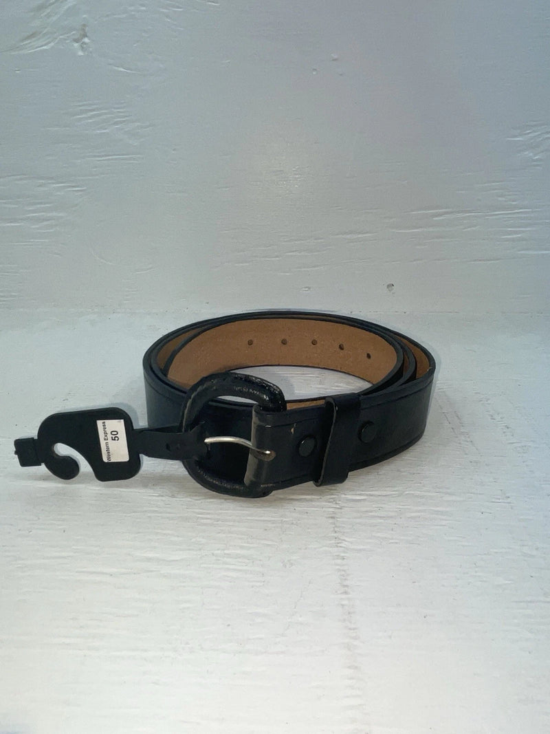 New Black Genuine Leather Western Express 50” Belt #209 NN-98